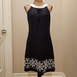 Willow Glen Sleeveless Linen Mini Dress Size 10P